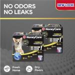 HONEY CARE All-Absorb Puppy Training Pads | Doggie Potty Pads Absorb Eliminating Urine Odor, Ultra Charcoal Dog Pee Pad (Carbon, L 22x23 inch, 100ct)