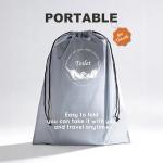 HQ4US 4LEGS Dog Litter Box, Pee Pad Holder Foldable, Indoor Dog Potty Tray for Puppy & Medium Dogs, High Walls, Seamless, No Assembly, Waterproof, Easy to Clean, No Spill,Portable for Travel