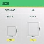 HONEY CARE All-Absorb Puppy Training Pads | Doggie Potty Pads Absorb Eliminating Urine Odor, Ultra Charcoal Dog Pee Pad (Carbon, L 22x23 inch, 100ct)