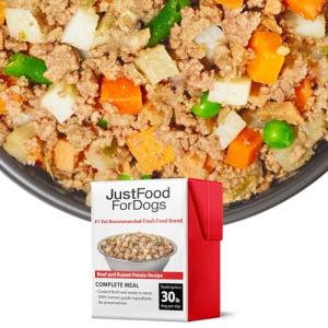 JustFoodForDogs Beef & Potato Wet Dog Food