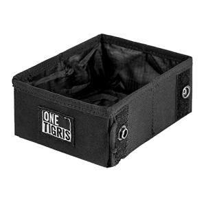 OneTigris Military Pet Bowl Collapsible 70 oz Treat Food & Water Holder for Small to Medium Puppy Dog