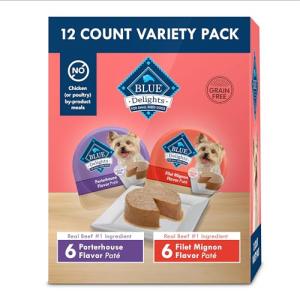 Blue Buffalo Natural Wet Dog Food Variety Pack