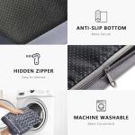 WESTERN HOME WH Large Dog Bed for Large, Jumbo, Medium Dogs, Orthopedic Pet Bed Waterproof Mattress with Removable Washable Cover, Thick Egg Crate Foam Dog Bed with Non-Slip Bottom