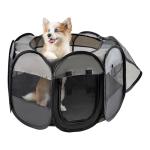 LAFYETTE - USA Based, Dog Cat Playpen, Puppy Kitten Pet Playpen Indoor Outdoor, Portable Pop Up Dog Kennel Tent Crate Cage for Dog Cat Rabbits, Foldable Pet Enclosure, Removable Top Cover, 36" x 16"