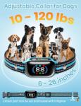 DOGLinsen Smart 2-in-1 Dog Shock and Bark Collar - AI Anti-Misoperation, 3300FT Remote Training Collar, IPX7 Waterproof, 4 Modes (Tone, Vibration, Safe Shock, Auto Anti-Bark) for Dogs