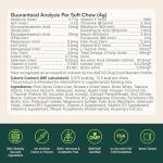 Wuffes 23-in-1 Dog Multivitamin Supplement for Hip & Joint, Skin & Coat and Immune System Support with Omega 3, Iron, Zinc, Vitamin C - Minerals & Vitamins for Senior Dogs and Puppies - 30 Soft Chews