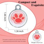 Smart GPS Tracker for Dogs|mini Easy to use Cat GPS Tracker|Waterproof and Drop-Proof|Real-time Positioning Smart Alarm pet Tracker|Extra Long Battery Life of 365 Day|No Subscription (Android & iOS)