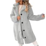 Carydety Sherpa Fleece Jacket Women Winter Coats Thicken Faux Fur Shearling Coat Fuzzy Warm Jackets Collared Coat with Pocket