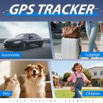 GPS Tracker for Vehicles,Cars,Kids & Pets,Real-Time Location Updates,No SIM Card No Subscription,Long Standby Waterproof GPS Tracking Device for Dogs, Elderly & Valuables (Android & iOS)