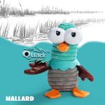 Nocciola 5-Pack Squeaky Dog Toys, Durable Stuffed Critter Zoo Dog Toys with Unique Squeak Sounds to Keep Dogs Busy, Puppy Toys for Small, Medium, and Large Dogs