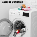 Nocciola 5-Pack Squeaky Dog Toys, Durable Stuffed Critter Zoo Dog Toys with Unique Squeak Sounds to Keep Dogs Busy, Puppy Toys for Small, Medium, and Large Dogs