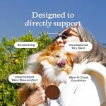 PetLab Co. Skin & Coat Chew - Optimize Scalp and Fur Condition with a Tasty Dog Chew, Packed with Beneficial Fatty Acids, Vitamins and Apple Cider Vinegar - Packaging May Vary