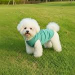 Chol&Vivi Dog Clothes Shirts, 4pcs Shirt for Large Size Dog, Blank Pet Cotton Sleeveless Apparel Soft and Lightweight, Tank Top for All Breeds, Light Blue/Green/Red/Orange, XX-Large