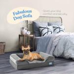 Cozy Orthopedic Dog Sofa Bed for Medium Dogs