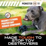 Indestructible Dog Ball for Aggressive Chewers