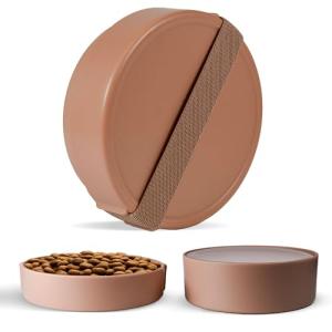 Barkin’ Trails Portable Dog Travel Bowl - Mocha