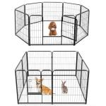 Portable 32-Inch Dog Playpen for Small Pets