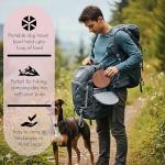 Barkin’ Trails Portable Dog Travel Bowl - Mocha