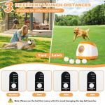 Wortade Automatic Dog Ball Launcher with Remote