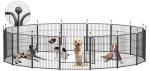Heavy Duty Folding Dog Playpen with Door