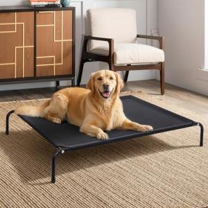 Elevated Cooling Dog Bed for Medium Dogs