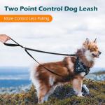 PetBonus Reflective No-Pull Dog Leash for Large Dogs