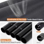 Elevated Cooling Dog Bed for Medium Dogs