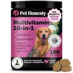 10-in-1 Dog Multivitamins for Health and Coat