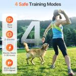 Remote Dog Training Collar with 4 Modes