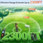 Remote Dog Training Collar with 4 Modes