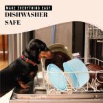 Travel Dog Bowls with Lids - 30 Oz Set