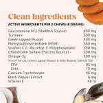 Dog Joint Support Chews with Glucosamine & Omega-3s