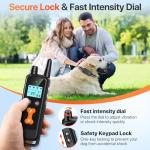 Remote Dog Training Collar with 4 Modes