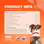 Dog Glucosamine Chews for Joint Health Support