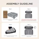 Orthopedic Extra Large Dog Bed with Waterproof Cover