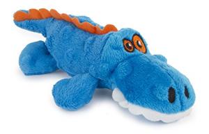 goDog Gator Dog Toy - Just For Me, Blue