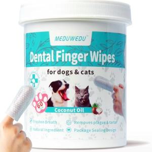 Dental Care Finger Wipes for Dogs & Cats