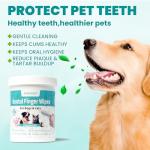 Dental Care Finger Wipes for Dogs & Cats