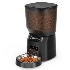 Automatic Dog Feeder with Timed Portions and Voice