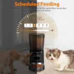 Automatic Dog Feeder with Timed Portions and Voice