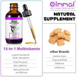 15-in-1 Liquid Multivitamin Drops for Dogs