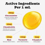 Liquid Glucosamine Joint Supplement for Dogs 60ml