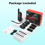 3 Dog Training Shock Collars with Remote 3300FT