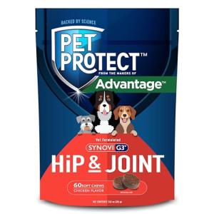Hip & Joint Soft Chews for Dogs, Chicken Flavor
