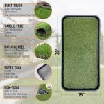Ottomanson Reusable Grass Potty Pad for Dogs