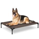 PVY Large Elevated Dog Bed for Outdoors