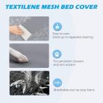 Heeyoo Cooling Elevated Dog Bed with Chew Proof Mesh