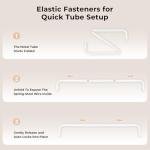 ZOMISIA Elevated Dog Bed for Large Pets