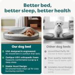 Furhaven 26" Round Orthopedic Dog Bed - Gray