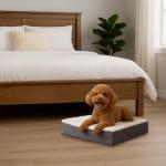 Orthopedic Memory Foam Dog Bed with Washable Cover